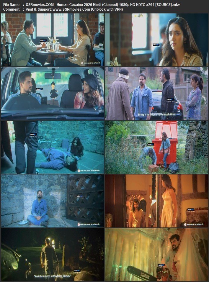 Human Cocaine 2026 Hindi (Cleaned) 1080p 720p 480p HQ HDTC x264