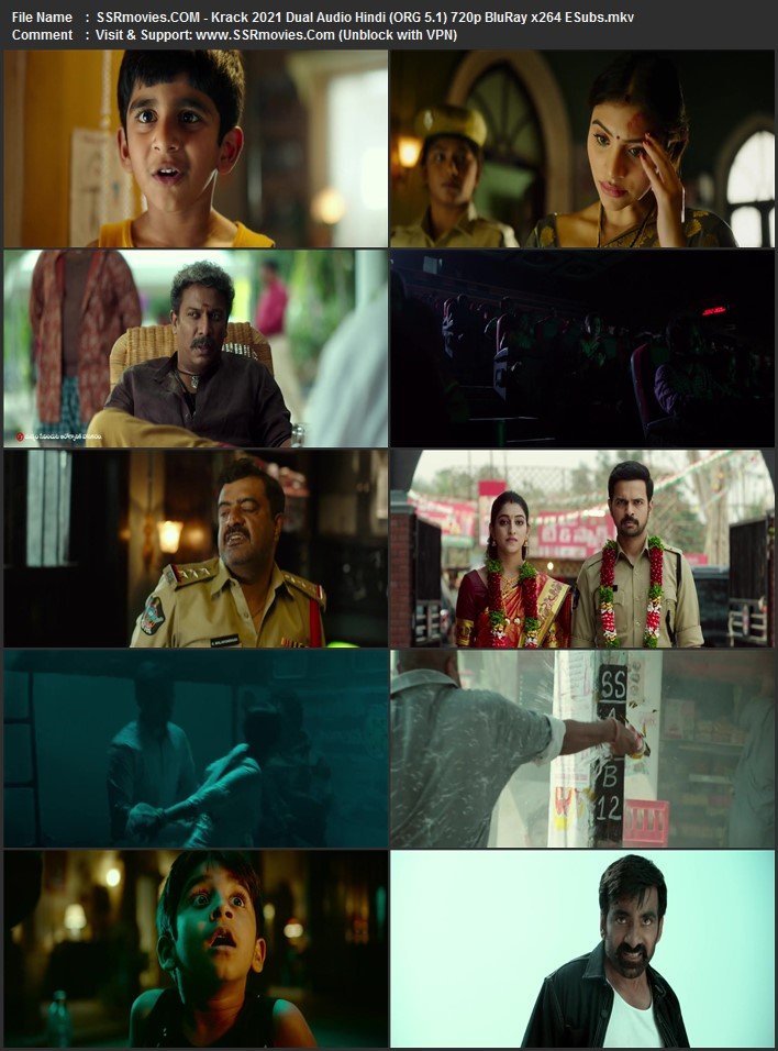 Krack 2021 Dual Audio Hindi (ORG 5.1) 1080p 720p 480p BluRay x264 ESubs Krack 2021 Dual Audio Hindi (ORG 5.1) 1080p 720p 480p BluRay x264 ESubs