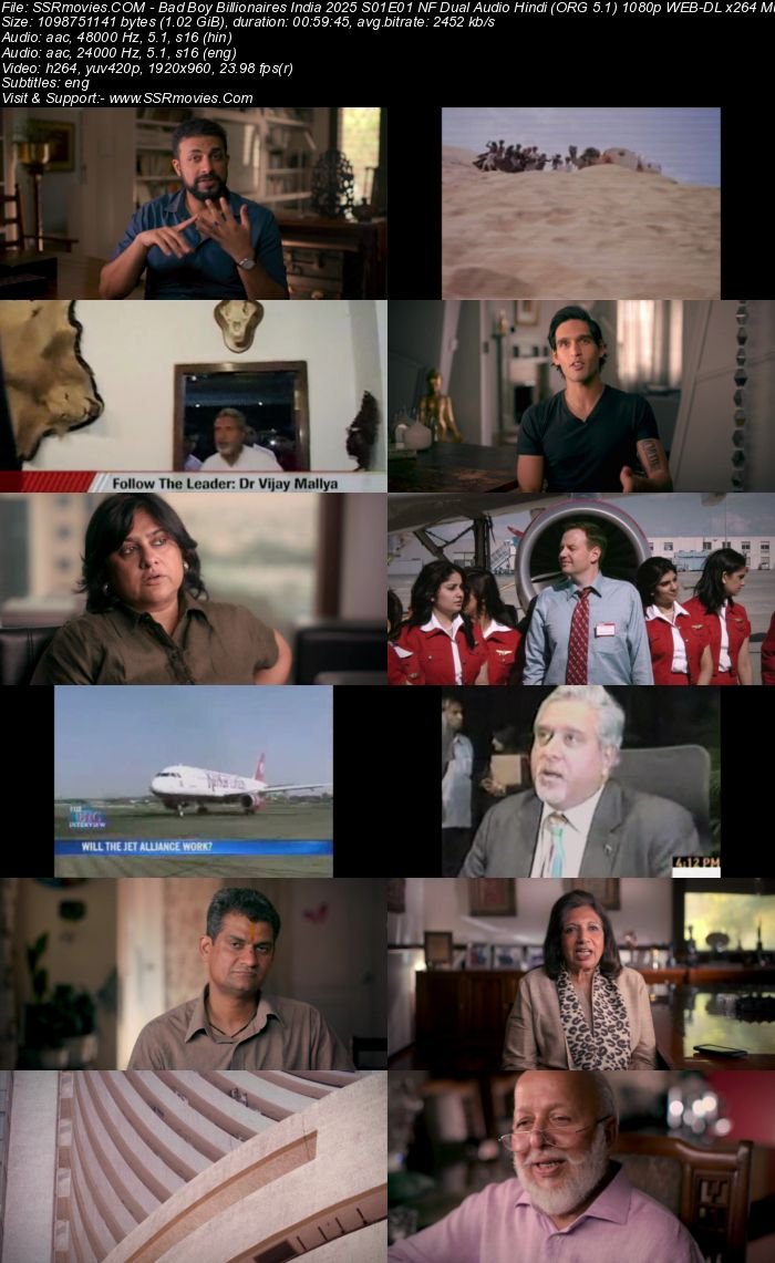 Bad Boy Billionaires India 2025 S01 Complete NF Dual Audio Hindi (ORG 5.1) 1080p 720p 480p WEB-DL x264 Multi Subs