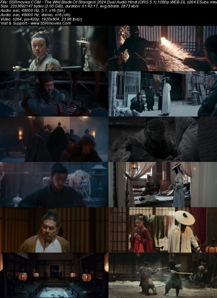 The Wild Blade of Strangers 2024 Dual Audio Hindi (ORG 5.1) 1080p 720p 480p WEB-DL x264 ESubs