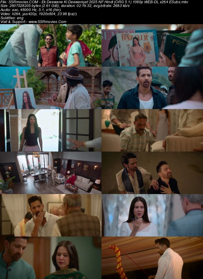 Ek Deewane Ki Deewaniyat 2025 Hindi (ORG 5.1) 1080p 720p 480p WEB-DL x264 ESubs Ek Deewane Ki Deewaniyat 2025 Hindi (ORG 5.1) 1080p 720p 480p WEB-DL x264 ESubs