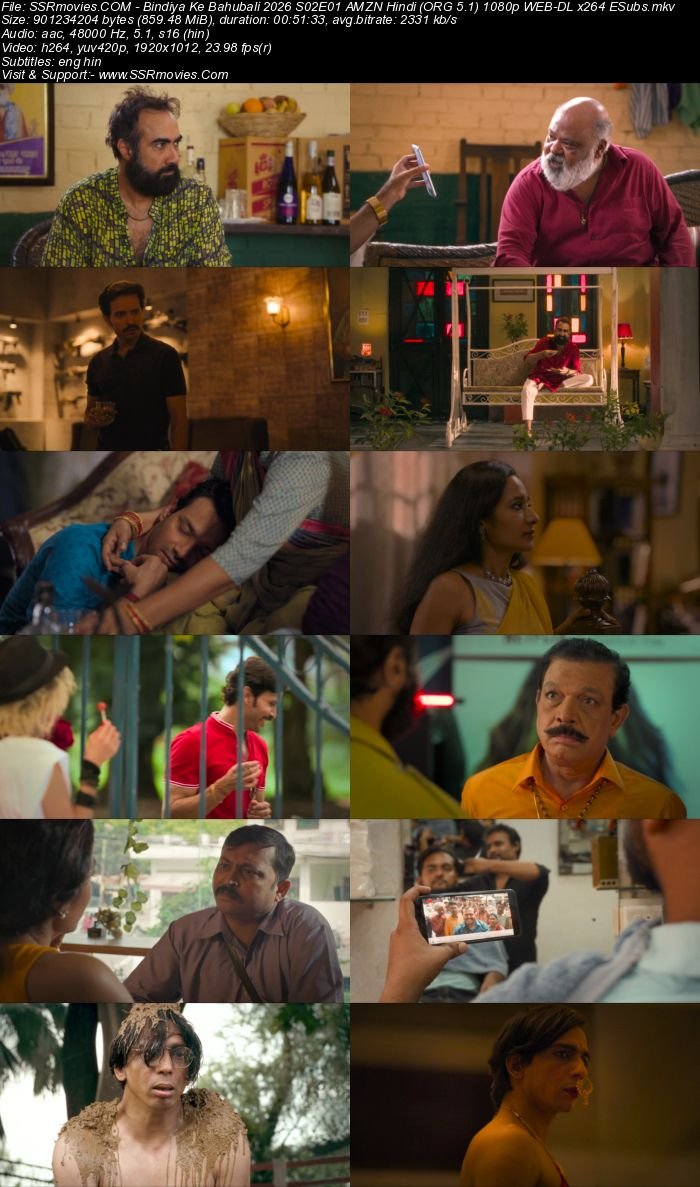 Bindiya Ke Bahubali 2026 S02 Complete AMZN Hindi (ORG 5.1) 1080p 720p 480p WEB-DL x264 ESubs