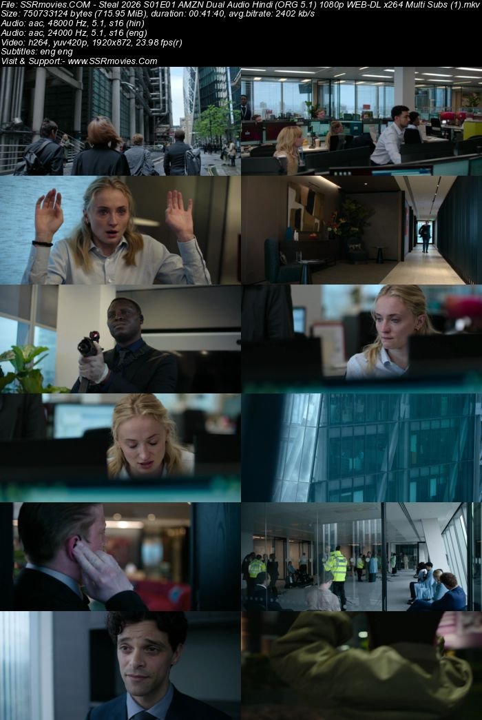 Steal 2026 S01 Complete AMZN Dual Audio Hindi (ORG 5.1) 1080p 720p 480p WEB-DL x264 Multi Subs
