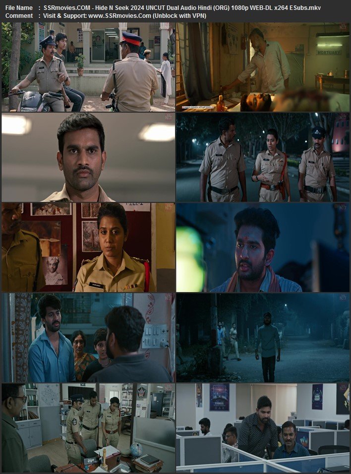 Hide N Seek 2024 UNCUT Dual Audio Hindi (ORG) 1080p 720p 480p WEB-DL x264 ESubs