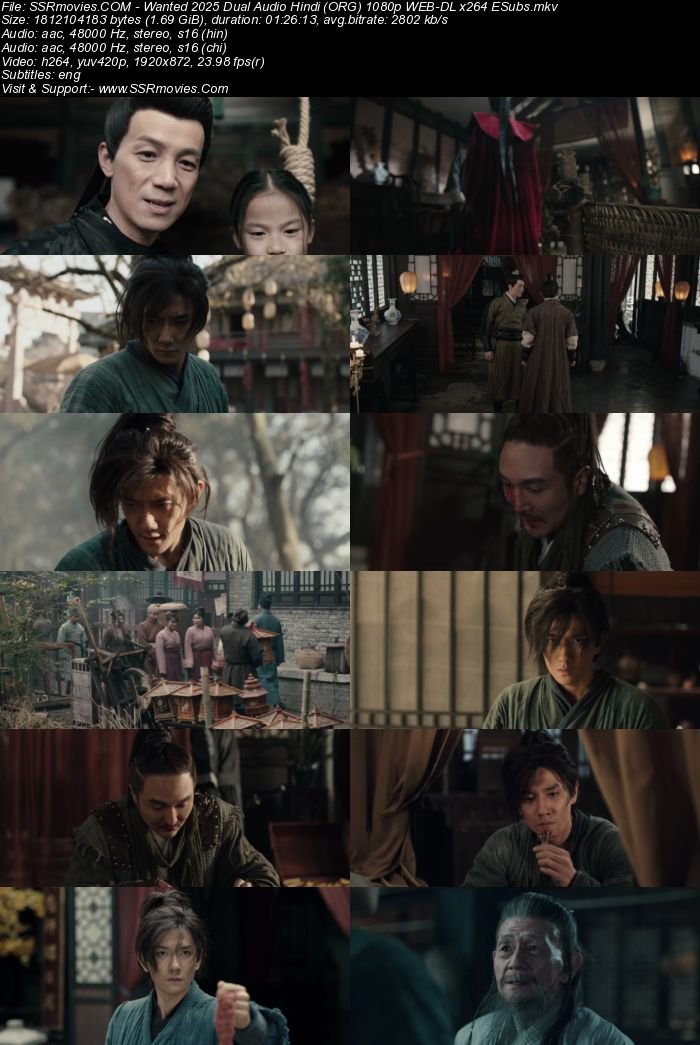 Wanted 2025 Dual Audio Hindi (ORG) 1080p 720p 480p WEB-DL x264 ESubs Wanted 2025 Dual Audio Hindi (ORG) 1080p 720p 480p WEB-DL x264 ESubs