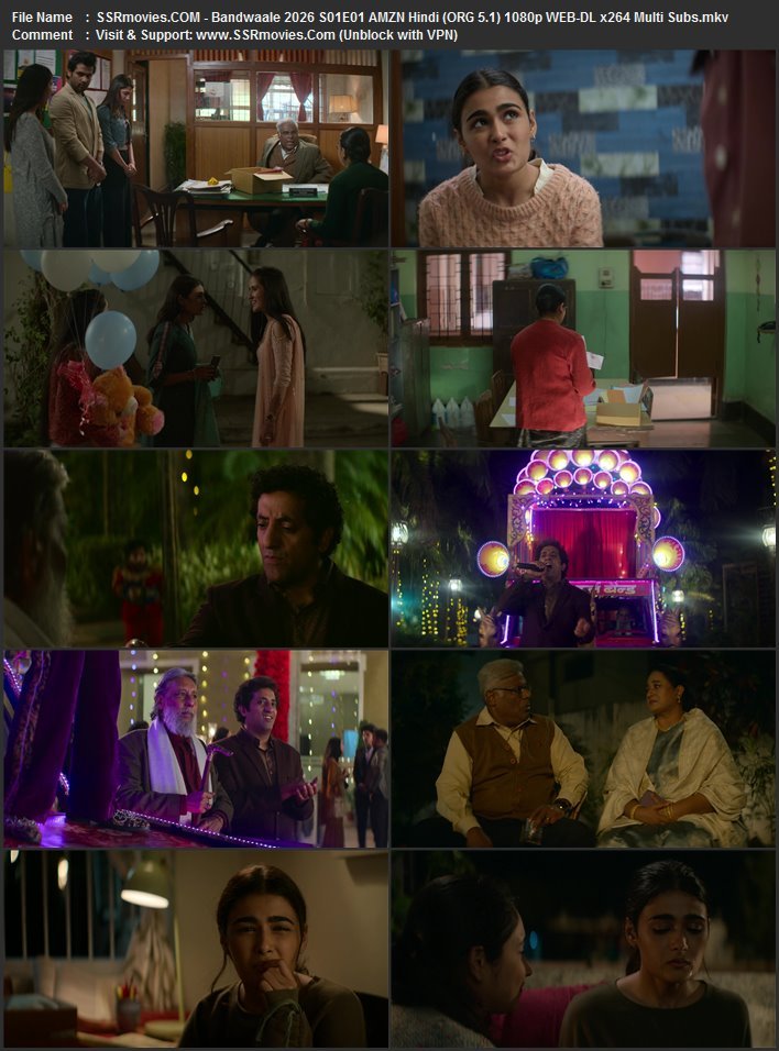 Bandwaale 2026 S01 Complete AMZN Hindi (ORG 5.1) 1080p 720p 480p WEB-DL x264 Multi Subs
