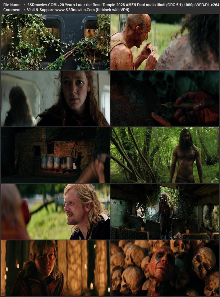 28 Years Later: The Bone Temple 2026 AMZN Dual Audio Hindi (ORG 5.1) 4K 1080p 720p 480p WEB-DL x264 ESubs 28 Years Later: The Bone Temple 2026 AMZN Dual Audio Hindi (ORG 5.1) 4K 1080p 720p 480p WEB-DL x264 ESubs