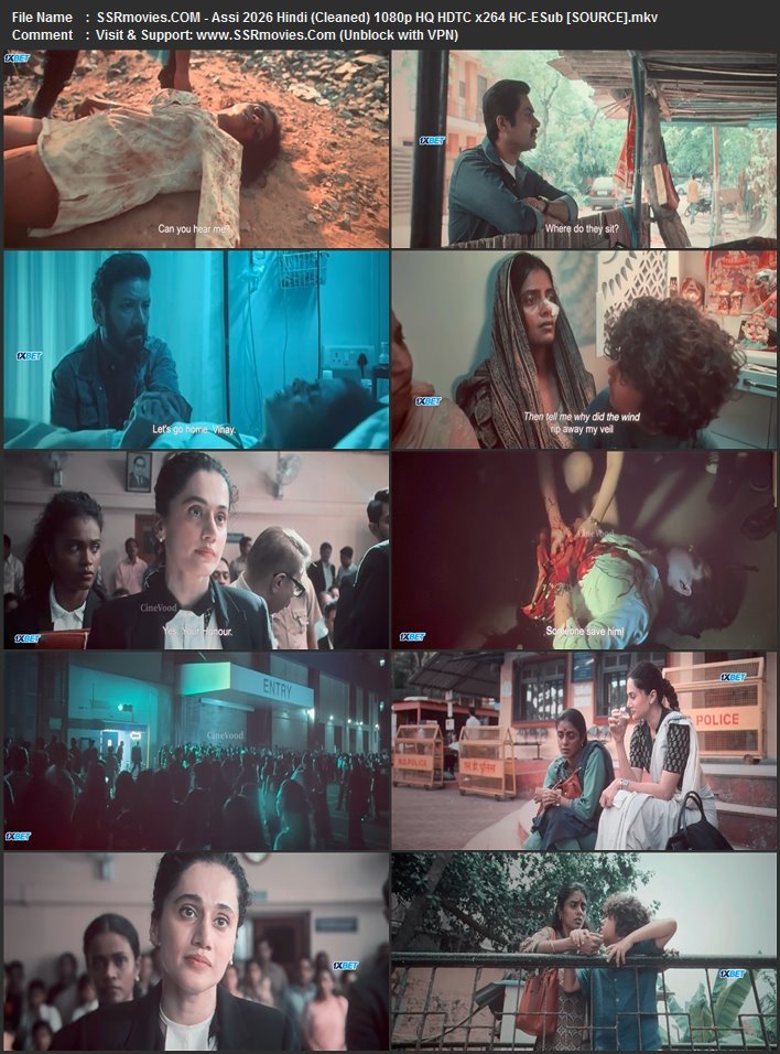 Assi 2026 Hindi (Cleaned) 1080p 720p 480p HQ HDTC x264 ESubs