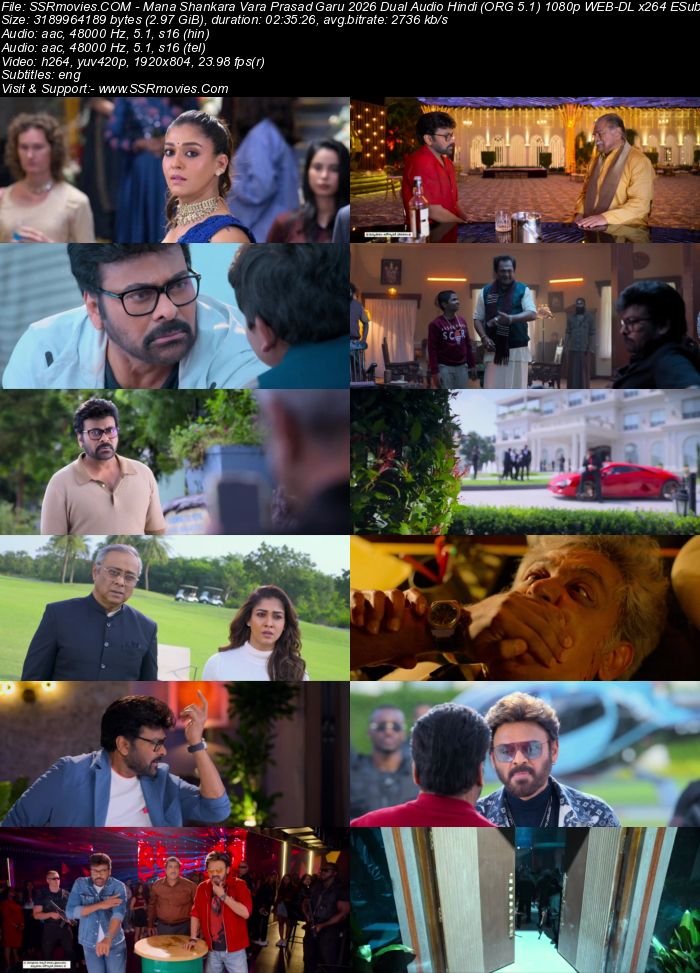 Mana Shankara Vara Prasad Garu 2026 Dual Audio Hindi (ORG 5.1) 4K 1080p 720p 480p WEB-DL x264 ESubs